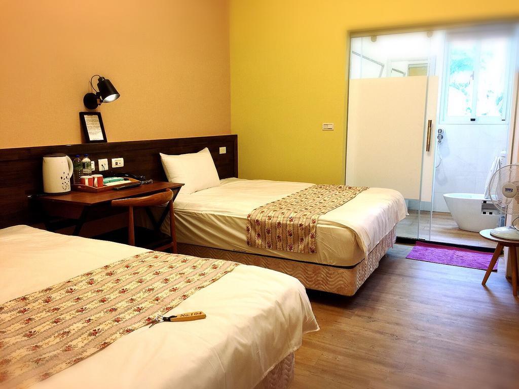 Ferienwohnung Lei Mi Er Hua Yuan Min Su Pinghe Exterior foto